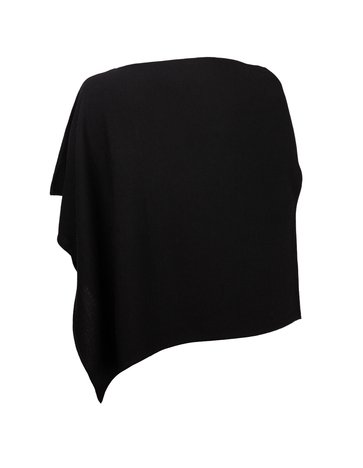 Paris Poncho Svart One Size