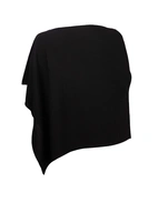 Paris Poncho Svart One Size