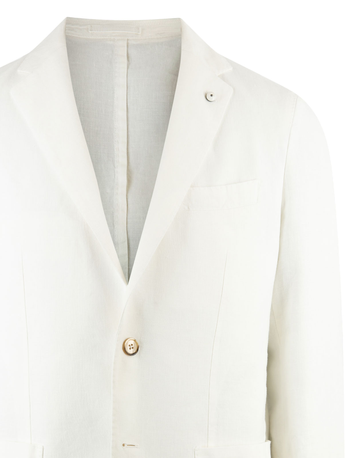 Jacket Regular Linen Offwhite Stl 52