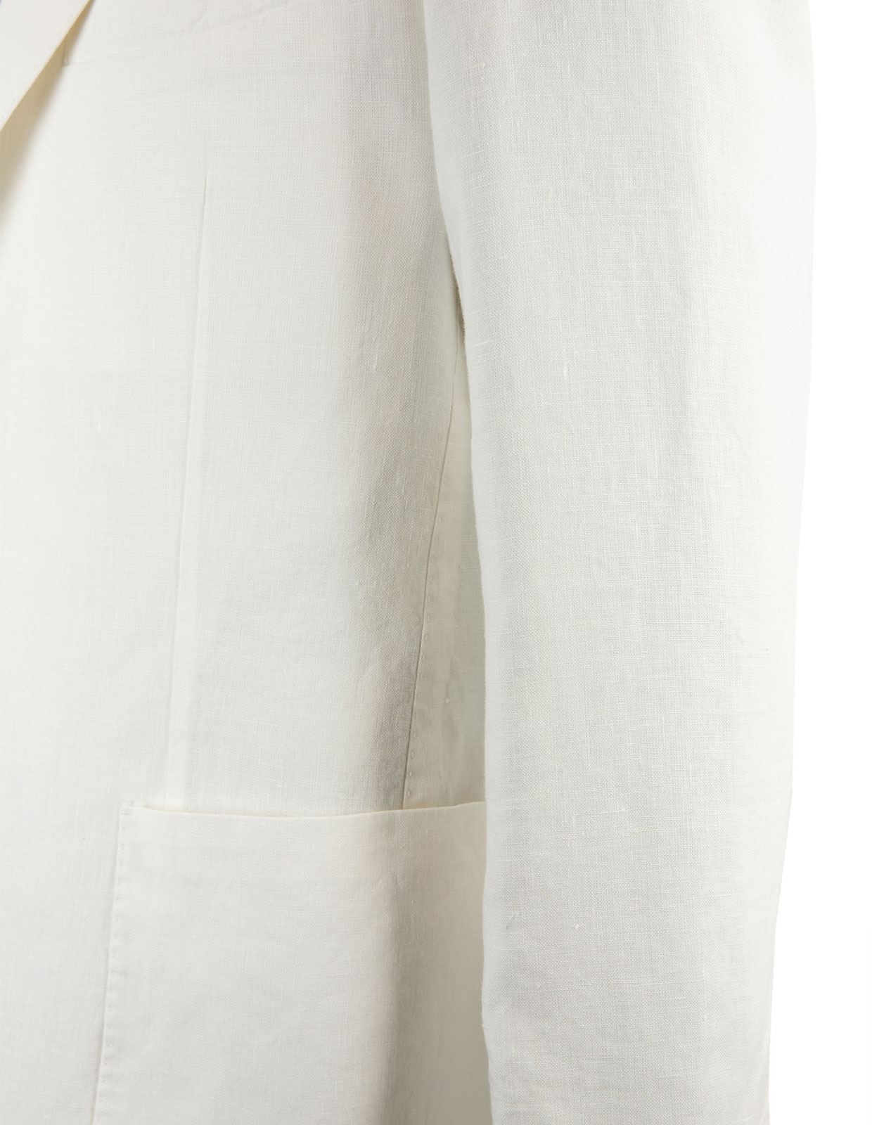Jacket Regular Linen Offwhite Stl 52