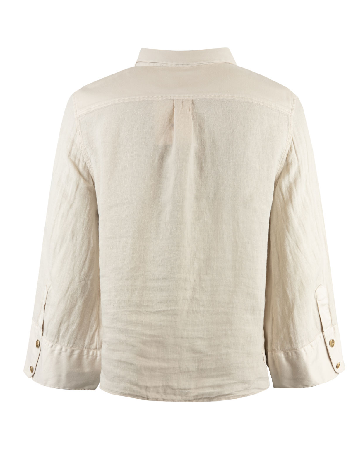 Romy Linen Shirt Noisette