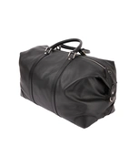 Weekendbag Läder Svart