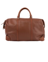 Weekendbag Läder Tabac