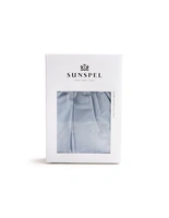 Classic Woven Cotton Boxer Shorts Ljusblå