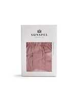 Classic Woven Cotton Boxer Shorts Röd/Vit