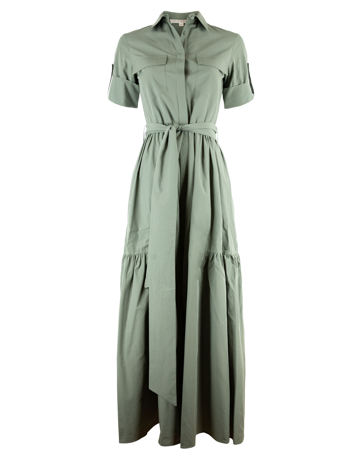 Margaretha Long Dress Olive