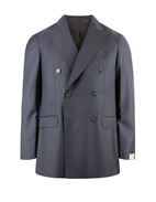 Filip DB Wool Suit Jacket Navy Stl 46
