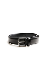 Leather Belt Calf Black Stl 100