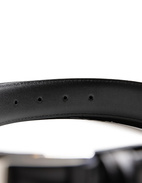 Leather Belt Calf Black Stl 85