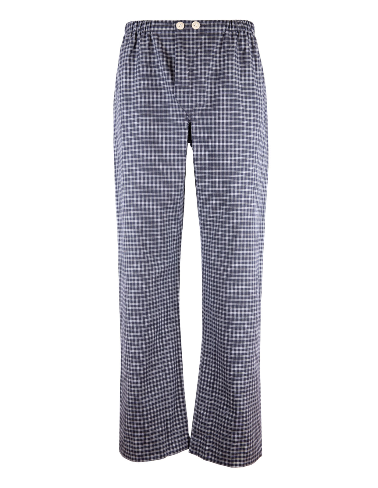 Braemar Pyjamas Flanell Blå/Vit Stl 54