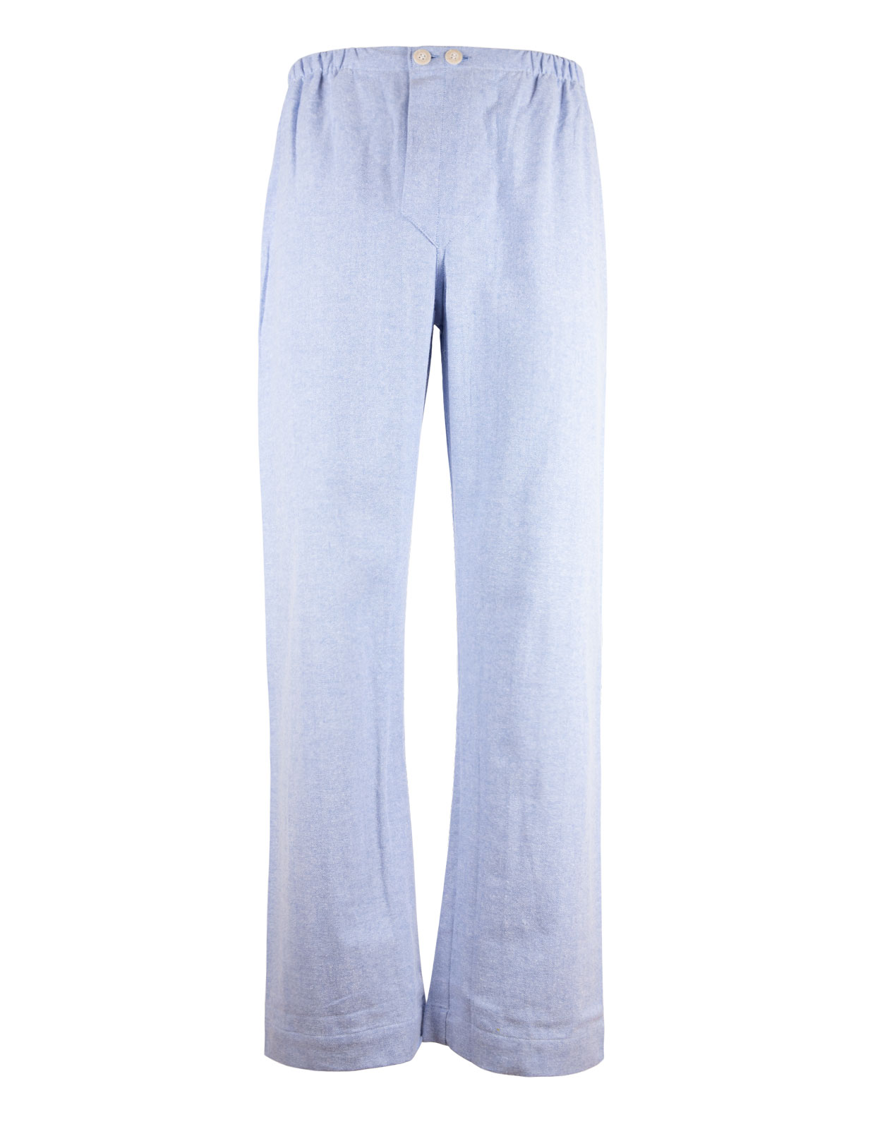 Arran Pyjamas Flanell Ljusblå