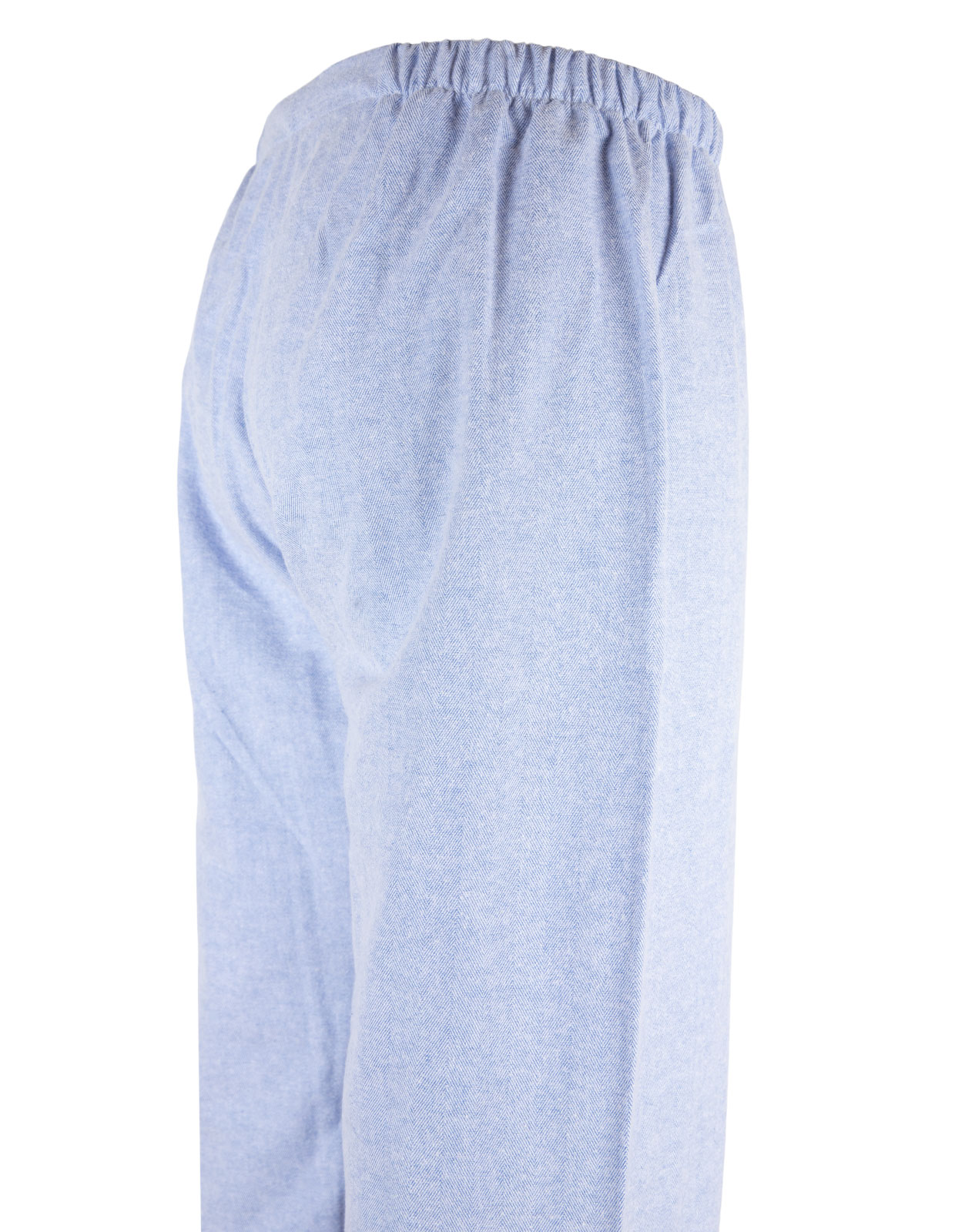 Arran Pyjamas Flanell Ljusblå