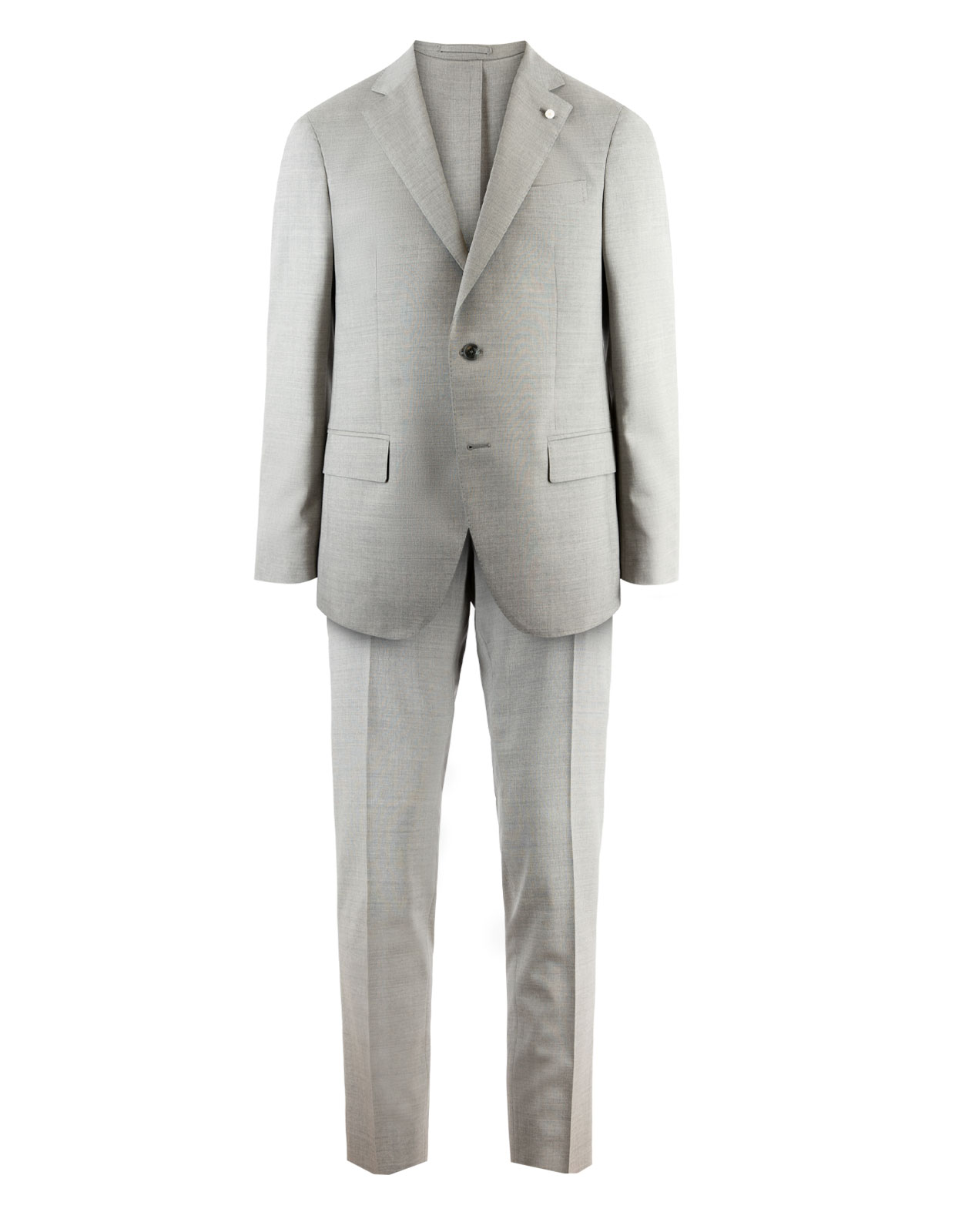 Suit Fresco Wool Light Grey