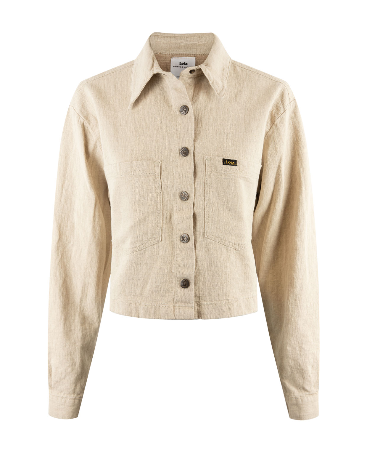 Charlize Linen Jacket Rustic Rinse