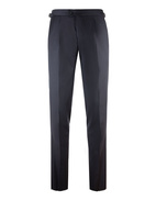 Filip Pleated Suit Trousers Navy Stl 50