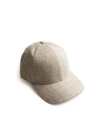 Sport Cap Linen Argent Khaki Stl M