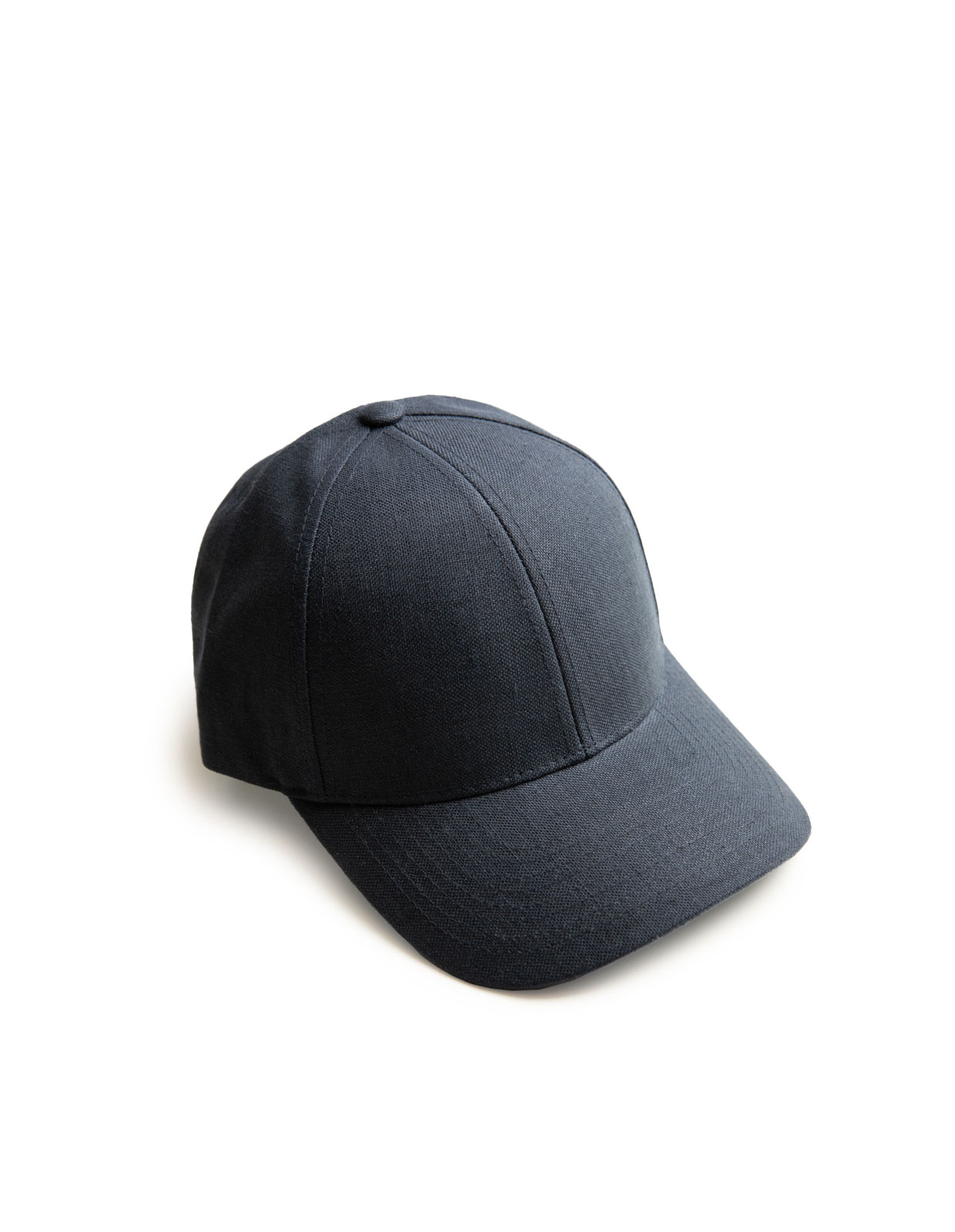 Sport Cap Linen Marinblå