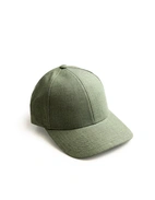 Sport Cap Linen Olivgrön