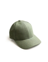 Sport Cap Linen Olivgrön