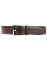 Läderbälte kalvskinn 3,5 cm Brown