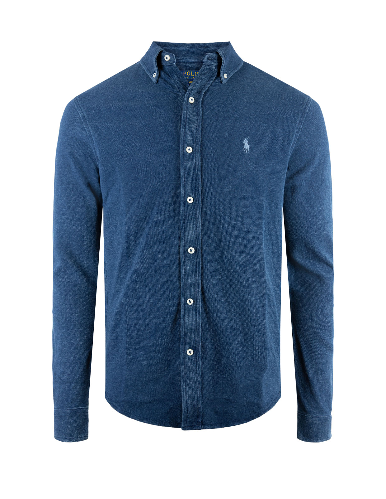 Mesh Skjorta Dark Indigo
