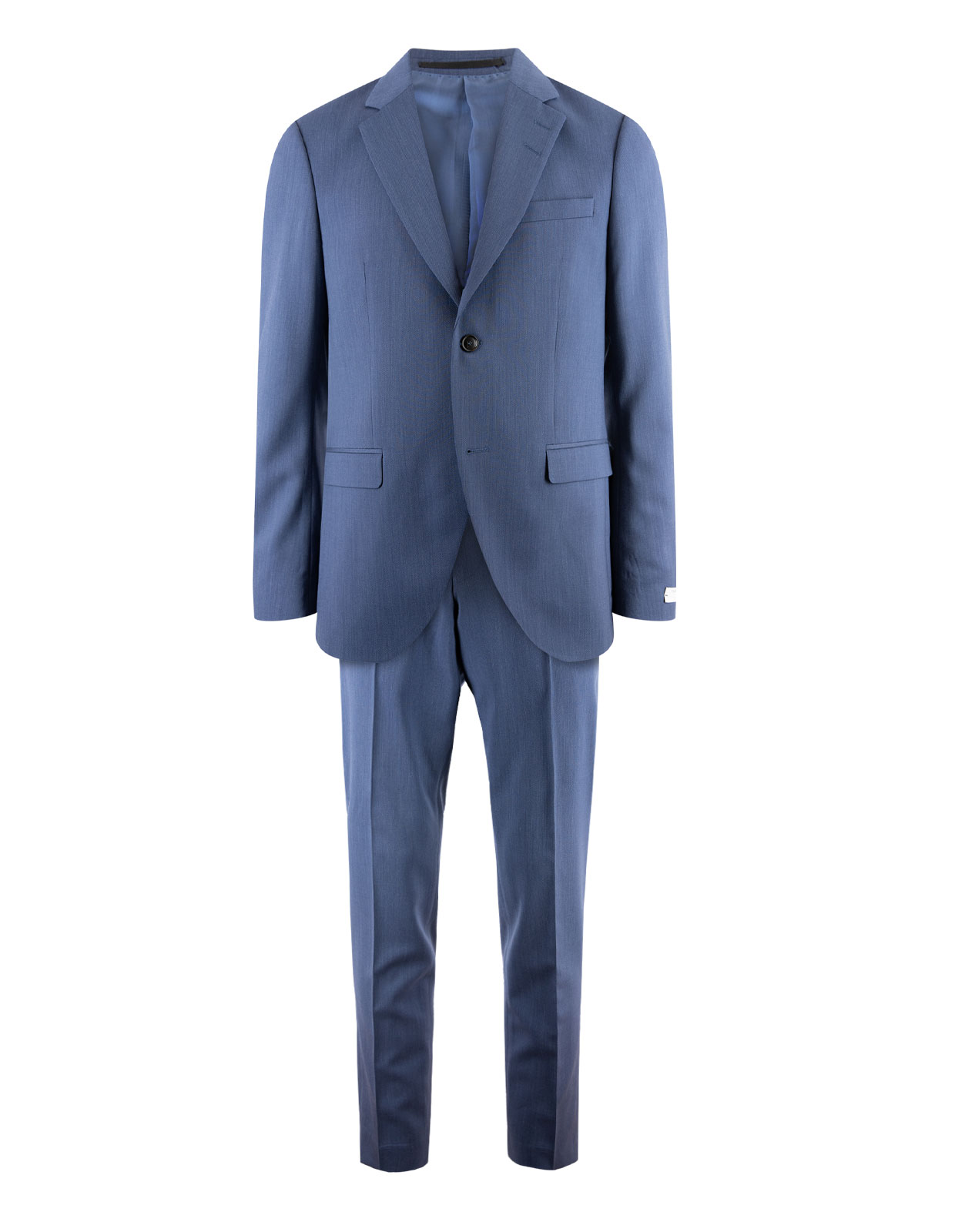 Jamonte Wool Stretch Suit Garage Blue