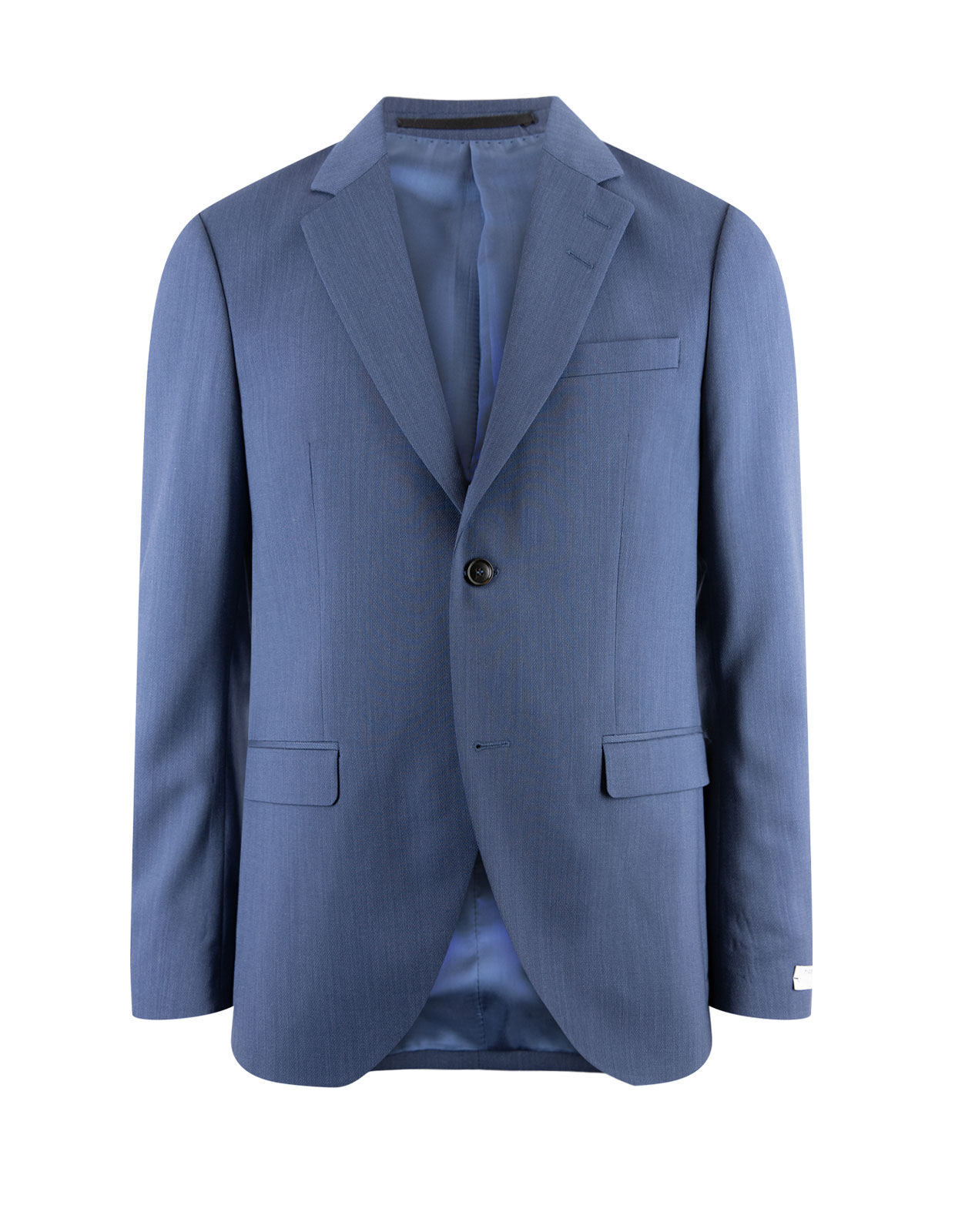 Jamonte Wool Stretch Suit Garage Blue