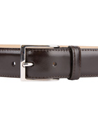 Timeless 3,5cm Belt Calf Leather Dark Brown