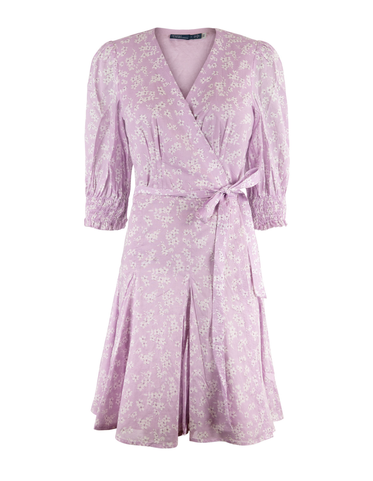 Wrap Dress Vintage Plum Fl