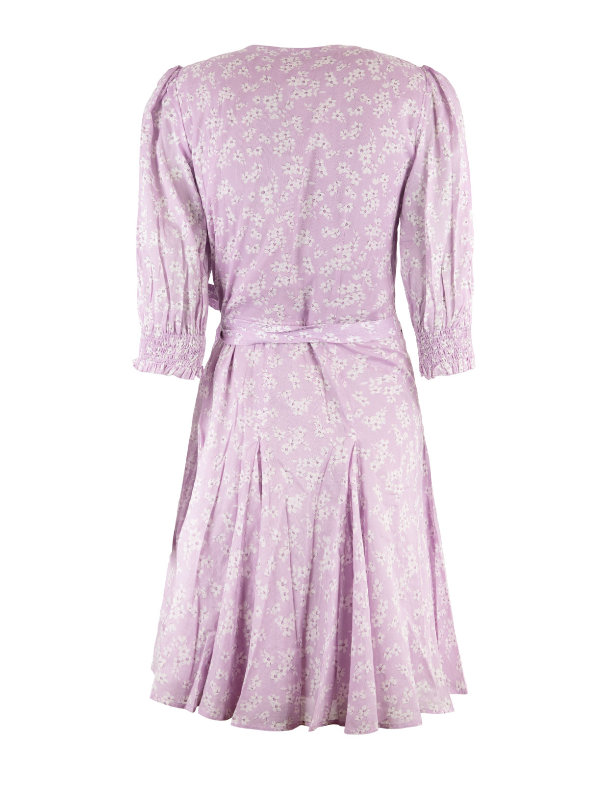 Wrap Dress Vintage Plum Fl