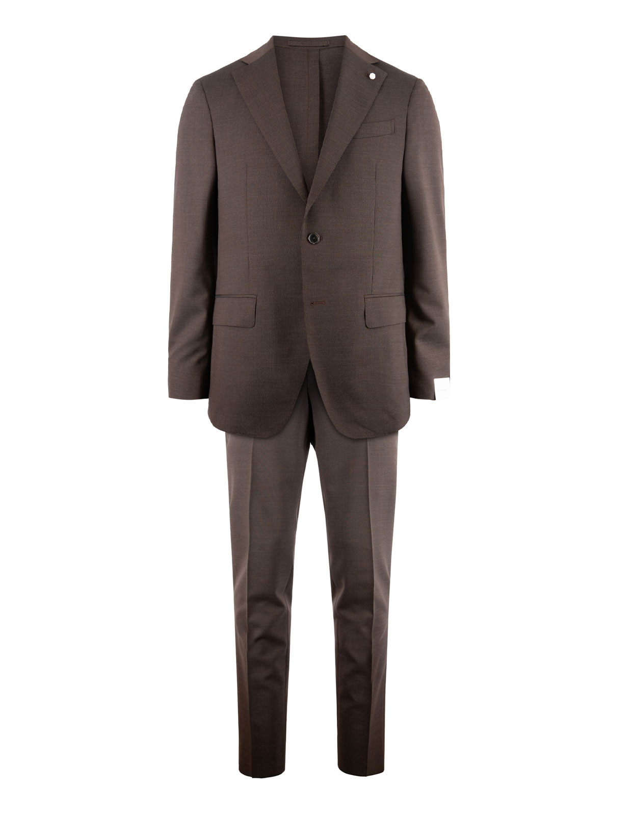 Suit Fresco Wool Brown