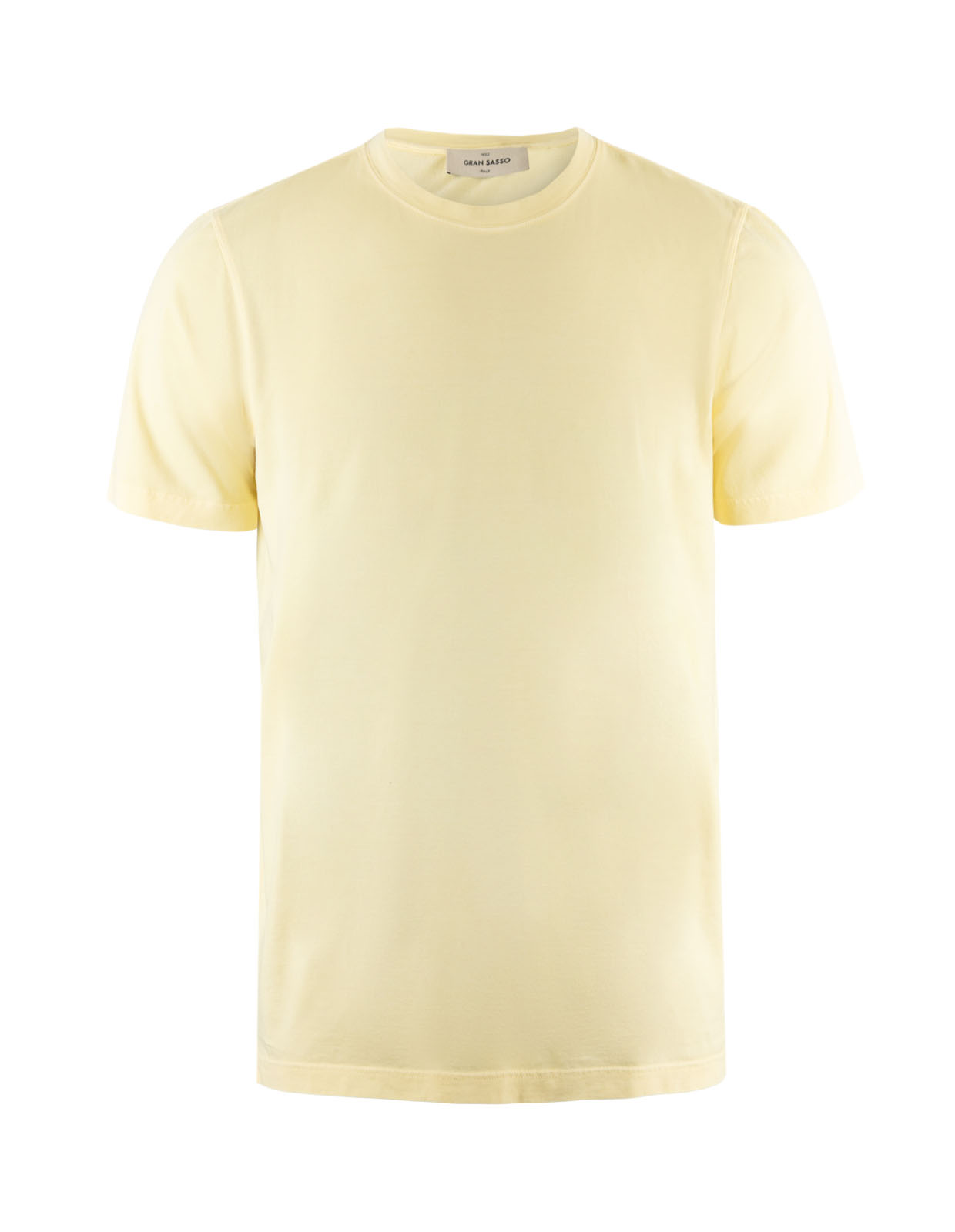 Luxury Cotton T-shirt Yellow