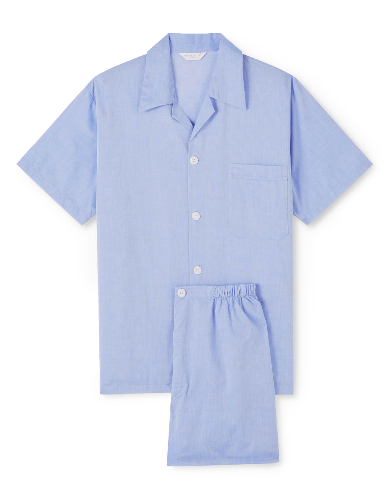 Amalfi Shortie Pyjama Light Blue