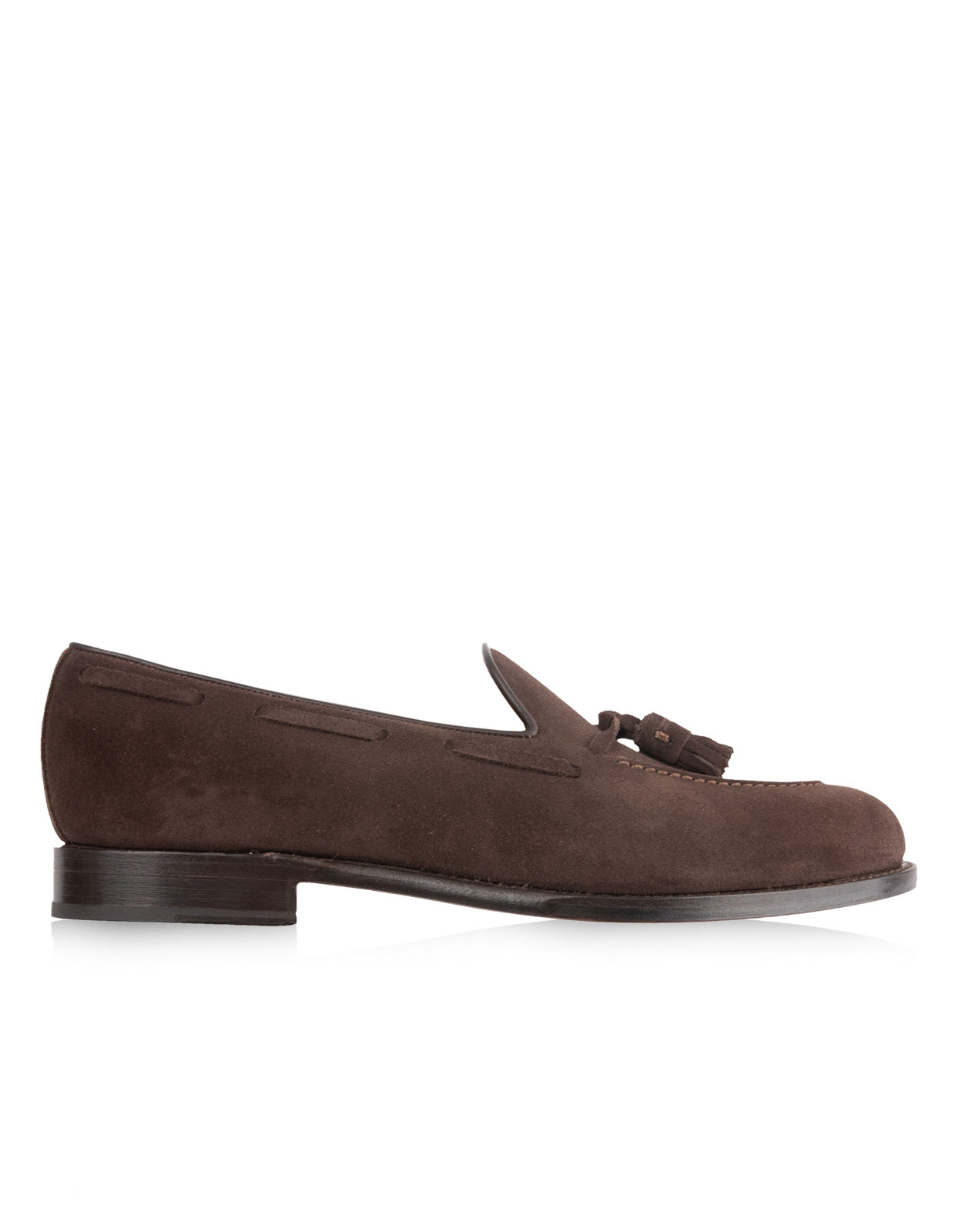 Tassel Loafers Mocka Brun