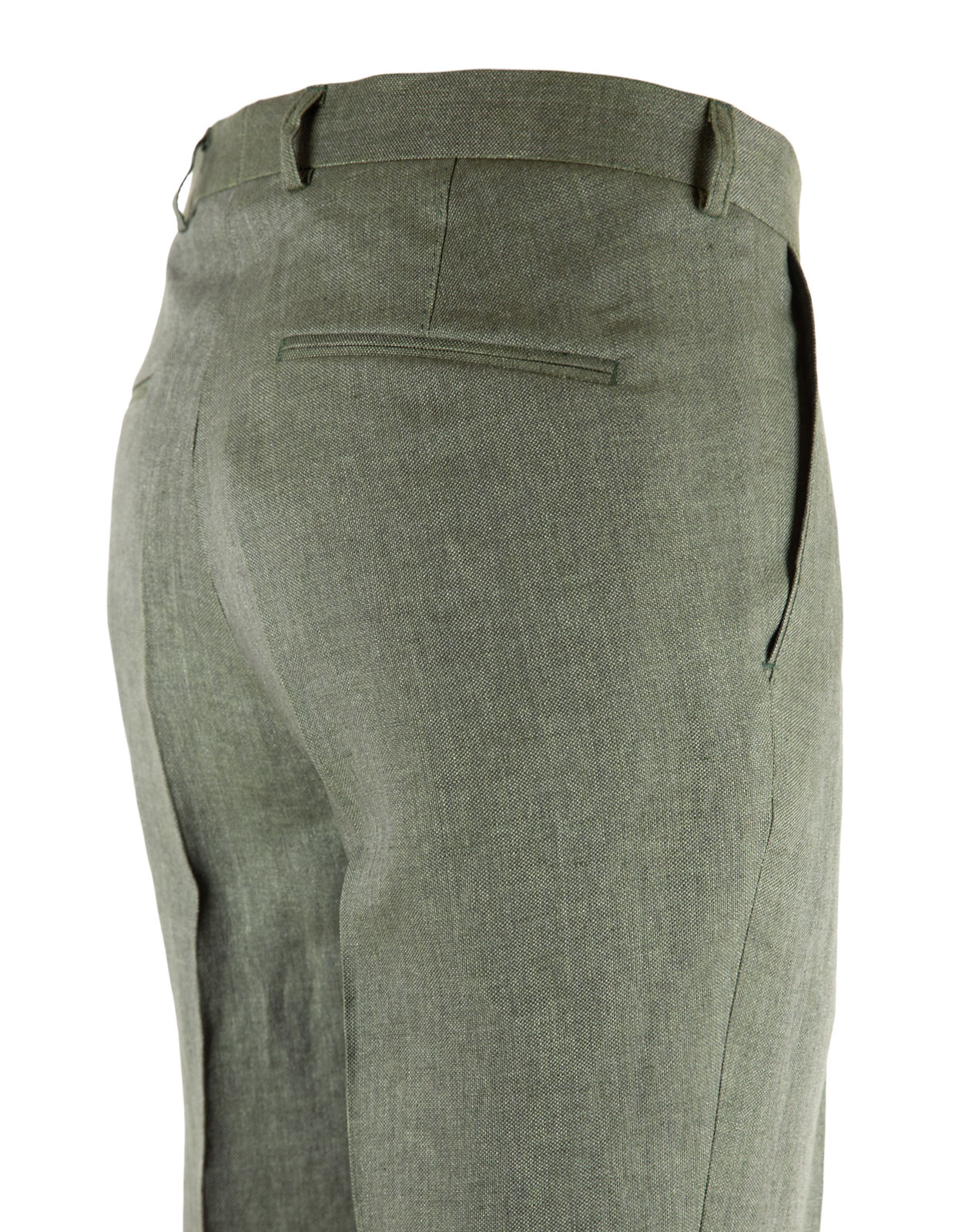 Denz Trousers Green Leaf