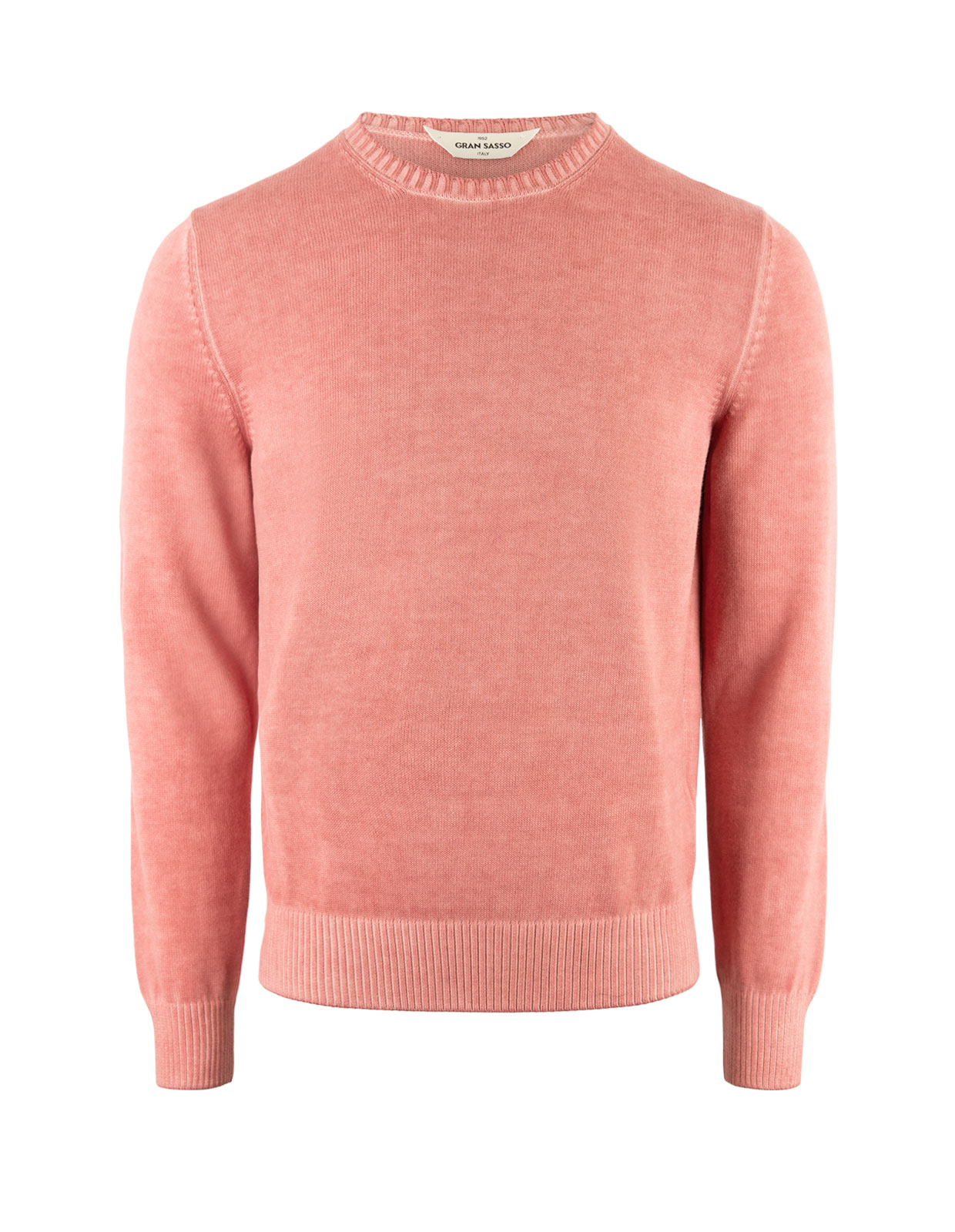 Vintage Cotton Crew Neck Dusty Red