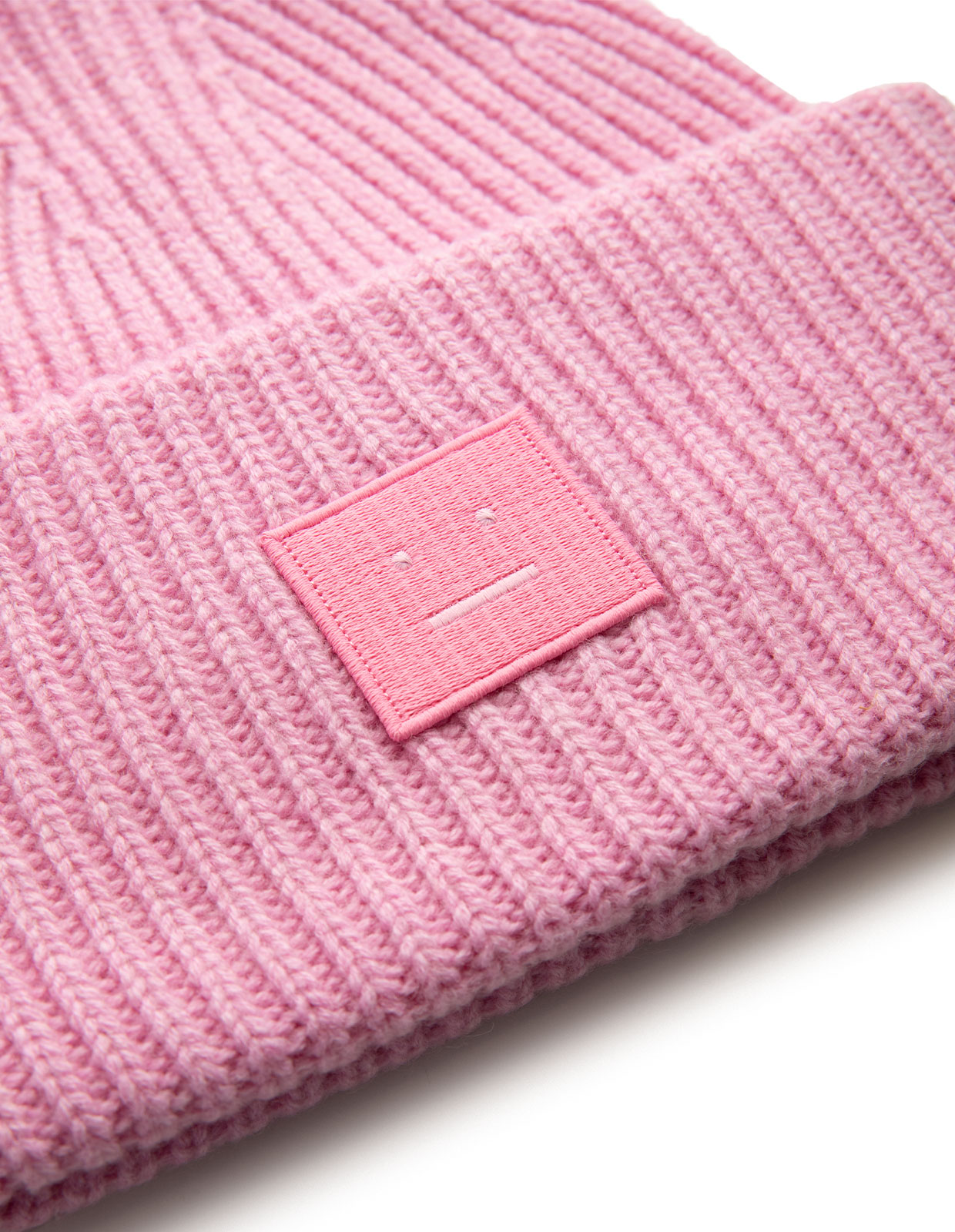 Face Logo Beanie BP Bubble Pink