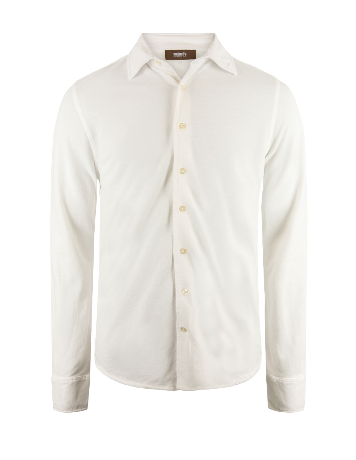 Shirt Cotton Pique Ecru Stl XXL