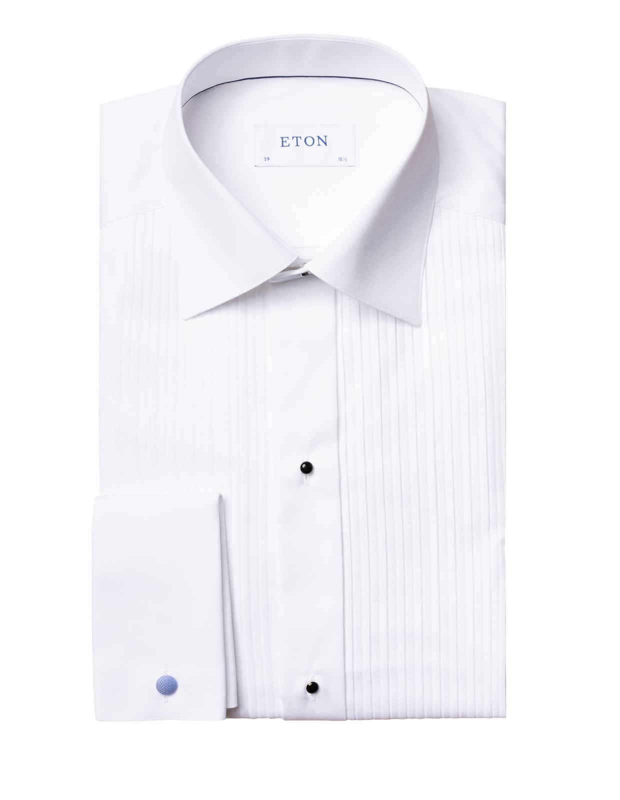 Slim Fit Evening Shirt Plissé White Stl 37
