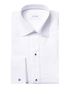 Slim Fit Smokingskjorta Vit 41