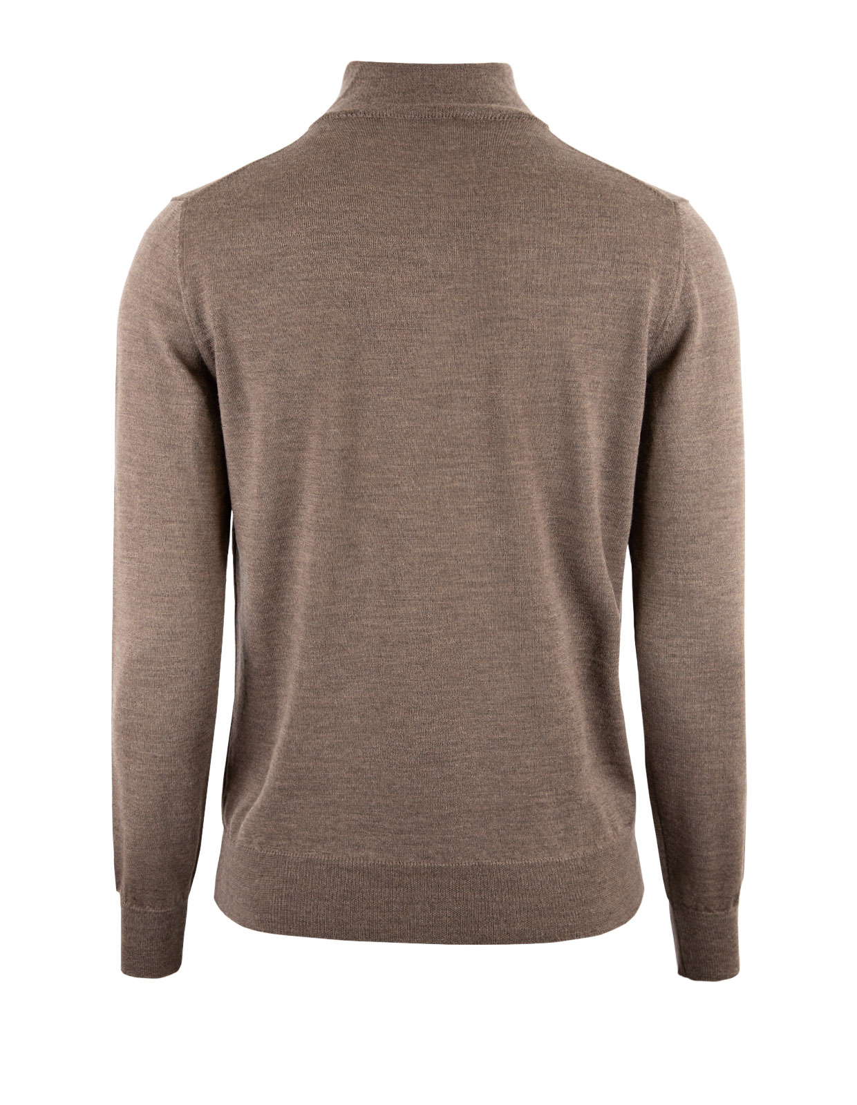 Half Zip Tröja Merinoull Brun