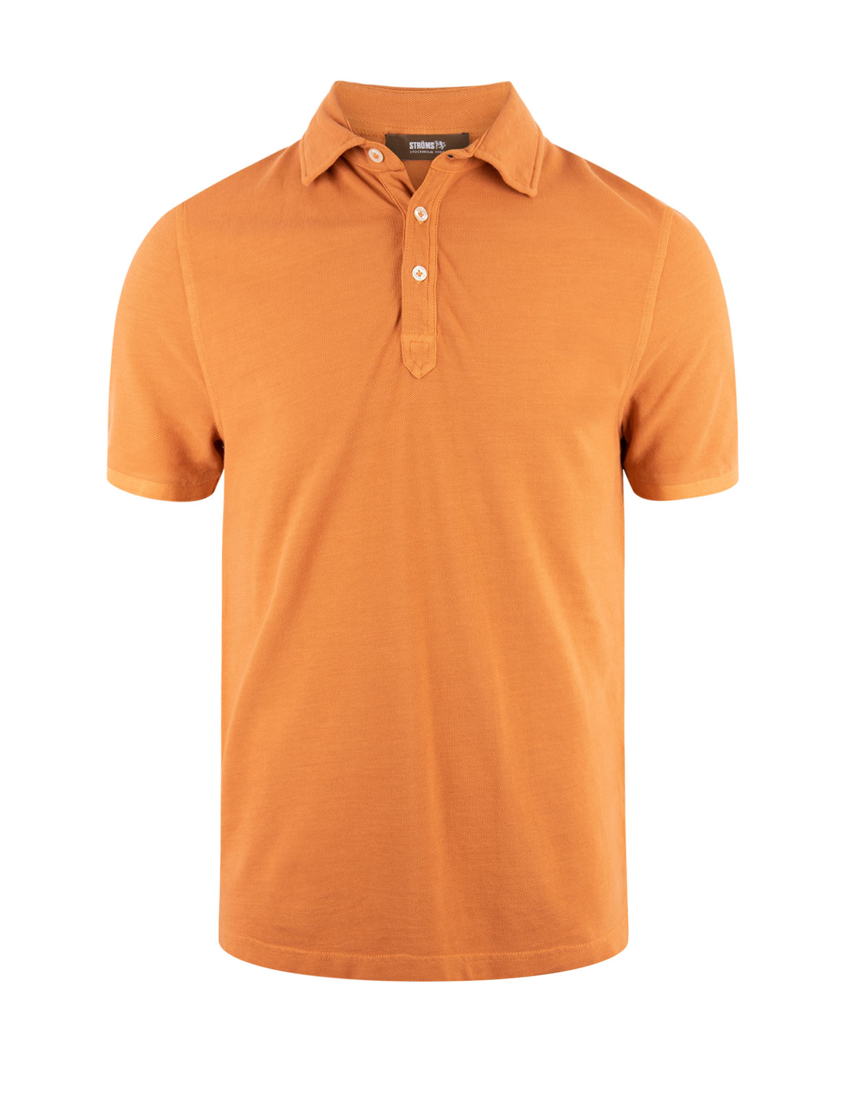 Polo Piké Bomull Orange