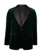 Frampton Smokingkavaj Sammet Mystic Green Stl 54
