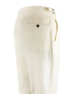 Sartorial Trouser Linne Benvit