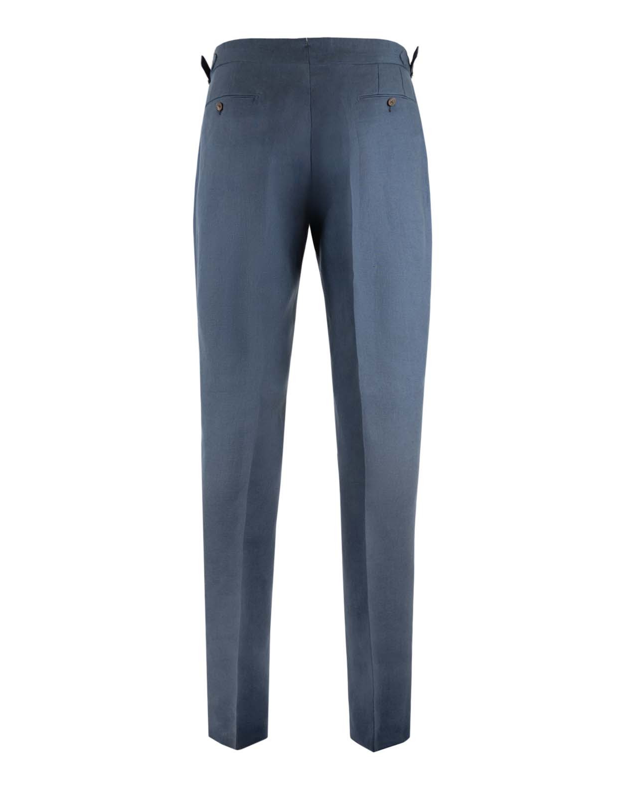 Sartorial Trouser Linne Navy 48