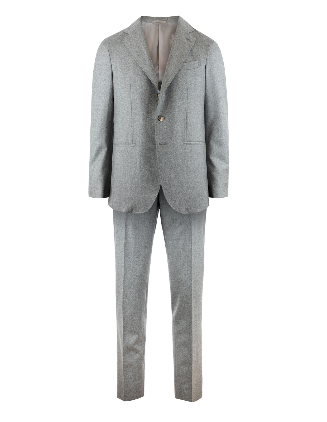 Aida Kostym Flanell Grå