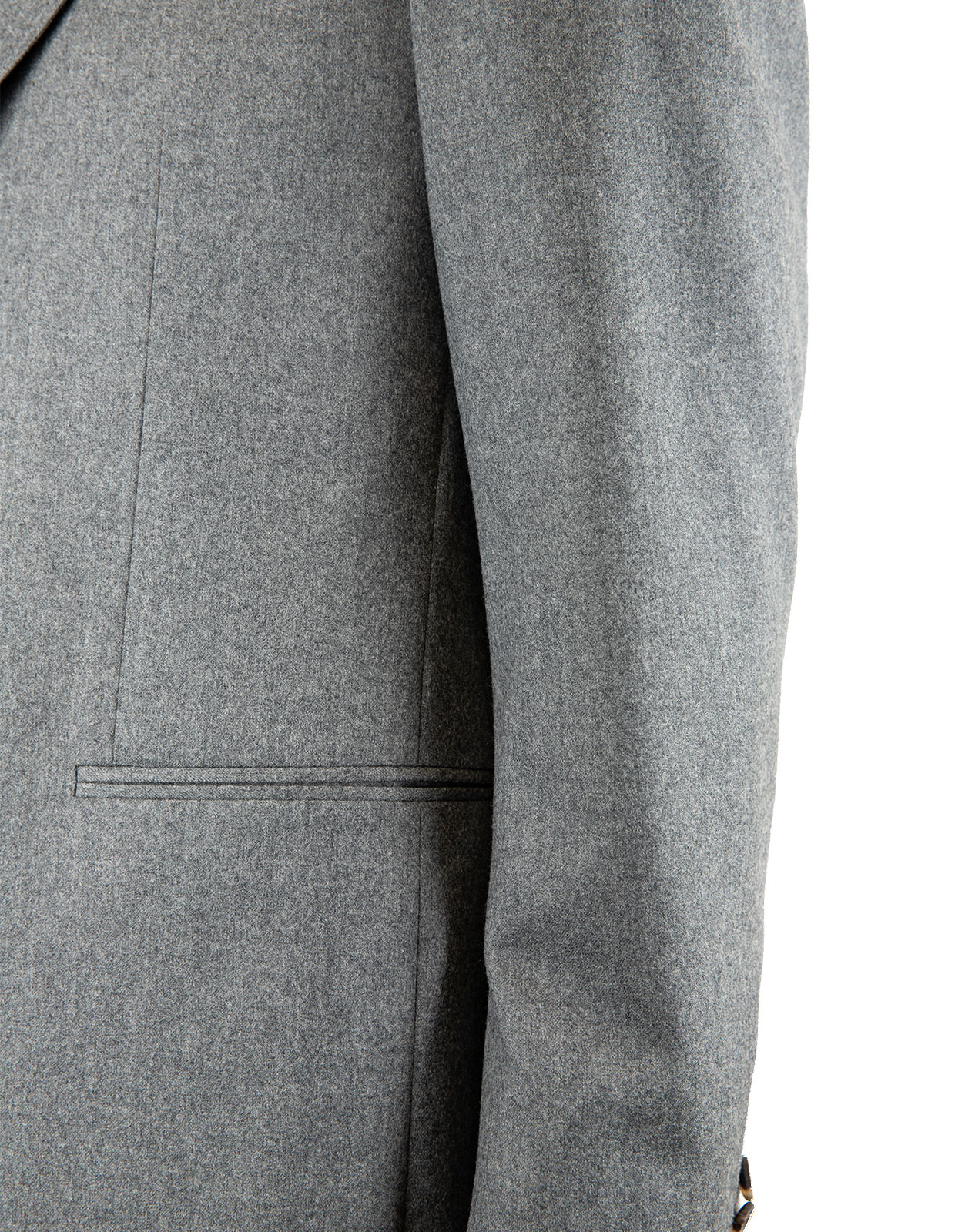 Aida Kostym Flanell Grå