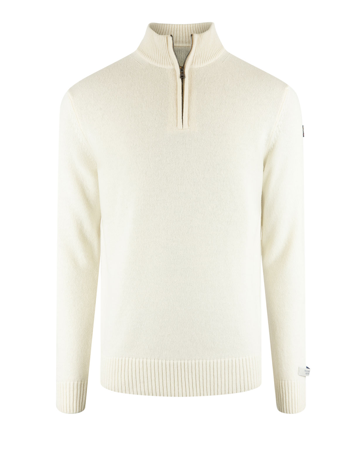 Half Zip Tröja Benvit