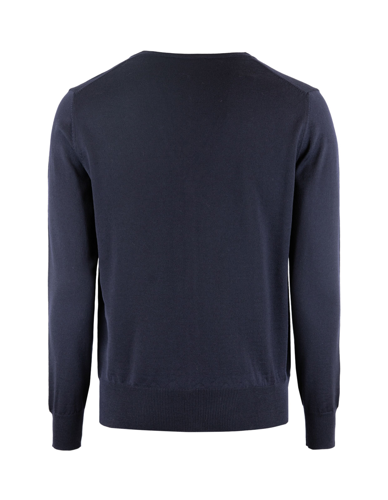 Cardigan Merinoull Marinblå S