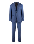 Firenze Kostym Ull 120'S Blå